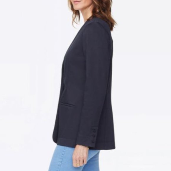 NYDJ Blazer Jacket Stretch Sateen Style #: MSPM3937 NWT - Picture 2 of 11